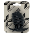 TBM BLACK SILICONE HOLLOW BUTT PLUG SMALL